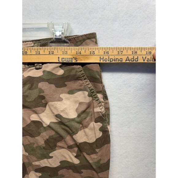 Womens SO Brand Camouflage Print Casual Pants Size 5 Cotton Blend Slim Fit - Picture 6 of 10